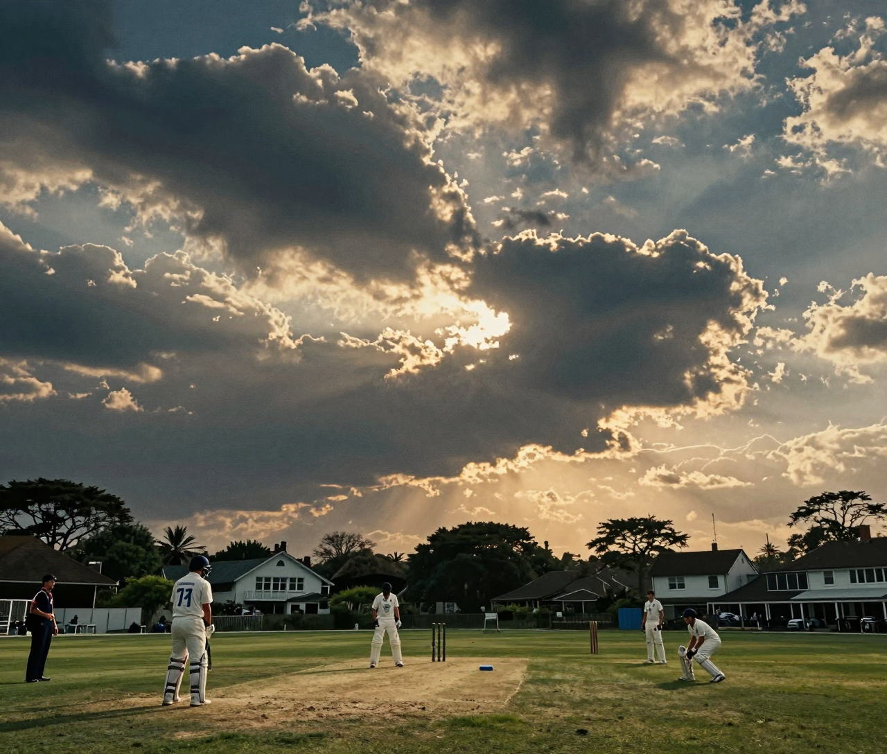 The Cricket Game